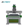 Three processes woodworking machine pneumatic cnc router